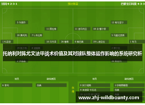 托纳利对阵尤文法甲战术价值及其对球队整体运作影响的系统研究析